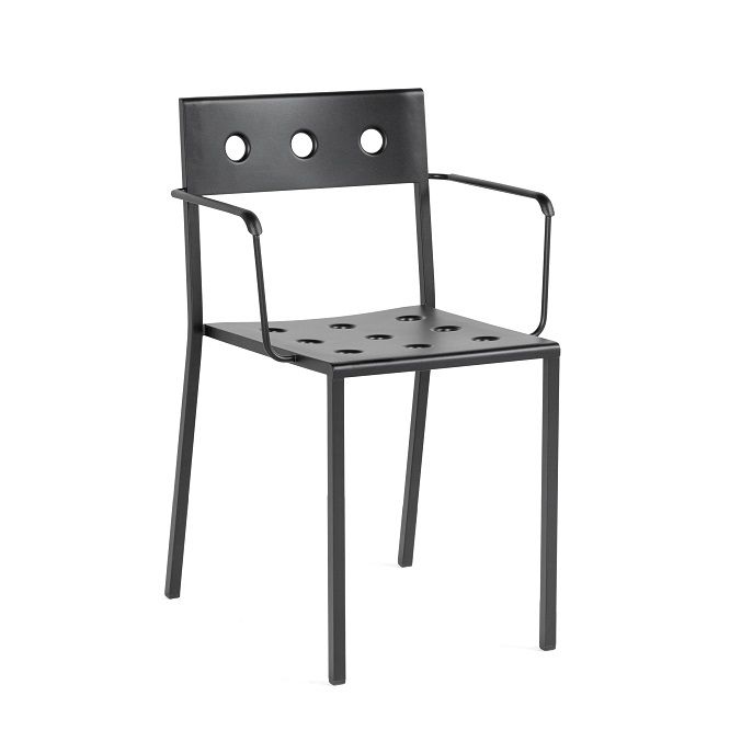 Balcony Outdoor Armchair Armlehnenstuhl ANTHRAZIT Hay EINZELSTÜCK 